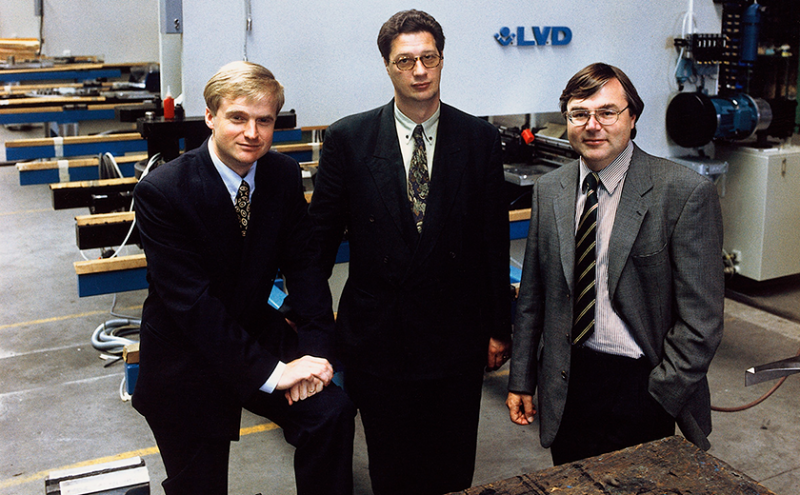 Em 1992, os primeiros dias da segunda geração da LVD