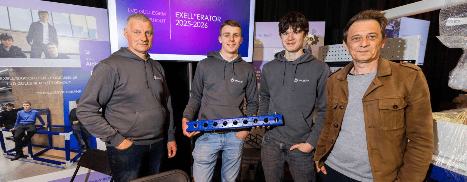 LVD Supports VTI Torhout Team in Achieving Second Place at the Excell'erator Challenge 2025–2026