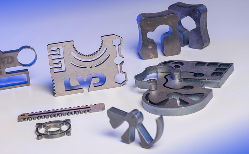 LVD Buyer's guide showing laser cut parts