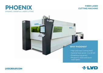 LVD Phoenix fiber laser machine