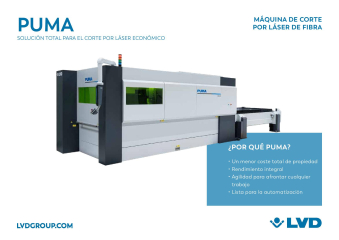 Puma fiber laser machine