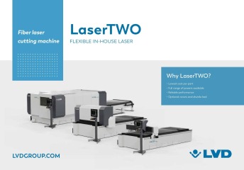 LVD LaserTWO fiber laser cutting machine