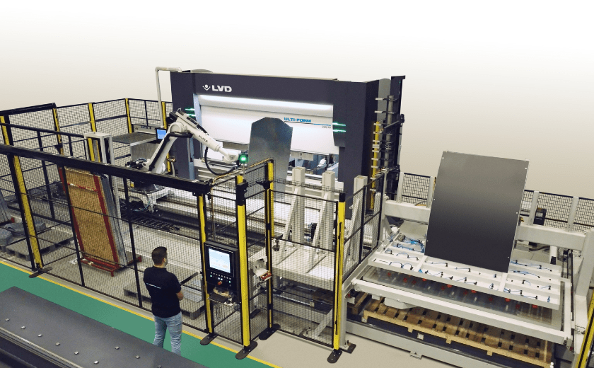 Press Brake Automation for Large Parts | RBS 80 | LVD