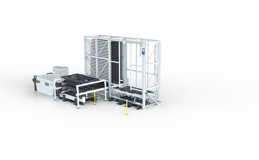 Tower laser automation system 