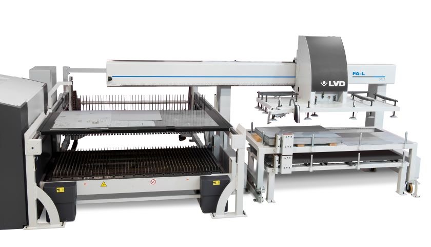 LVD laser automation load and unload system