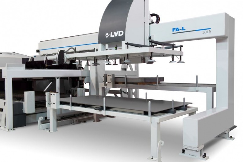 LVD flexible automation load and unload system