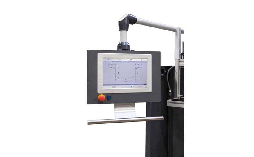 PPED cnc press brake machine control screen