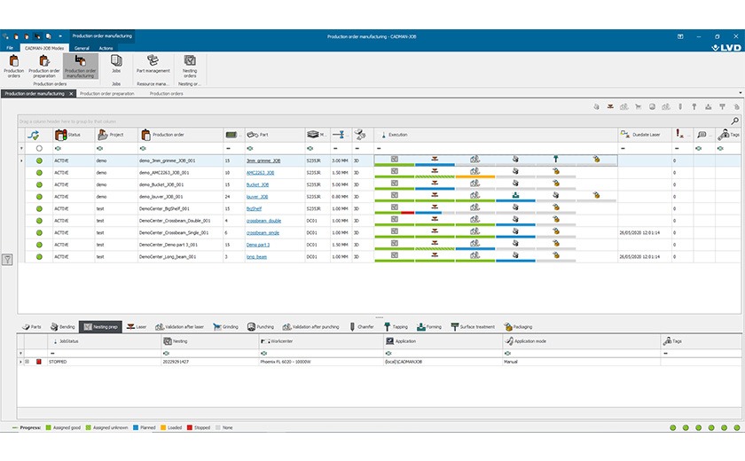 LVD Software Cadman-JOB