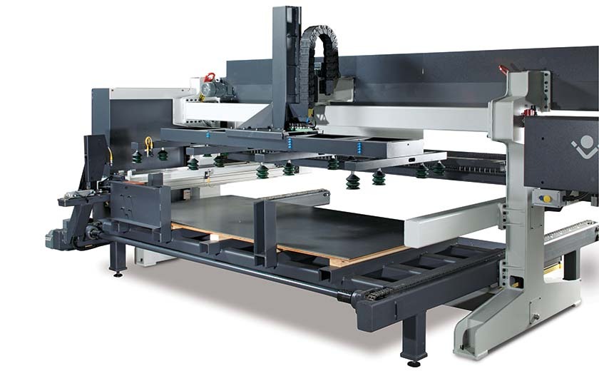 LVD Strippit PA machine autoload system