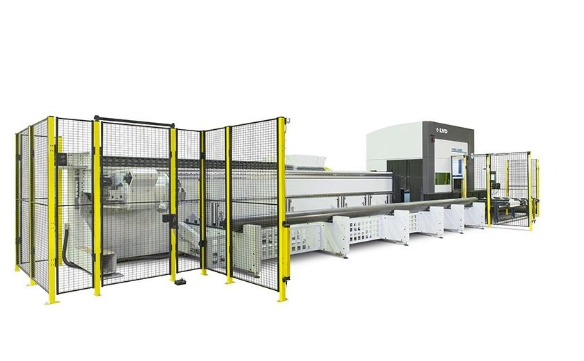 LVD TL 8525 fiber tube laser cutting machine