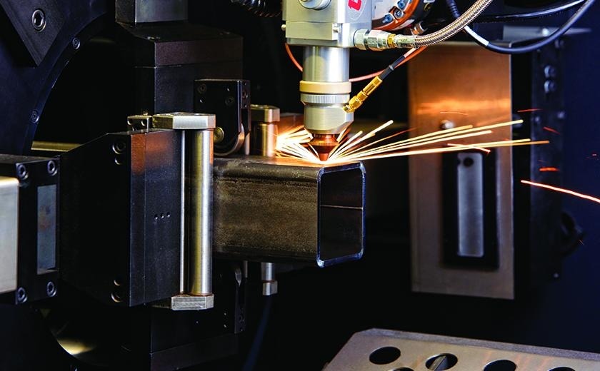 LVD tube laser TL 2665 cutting head