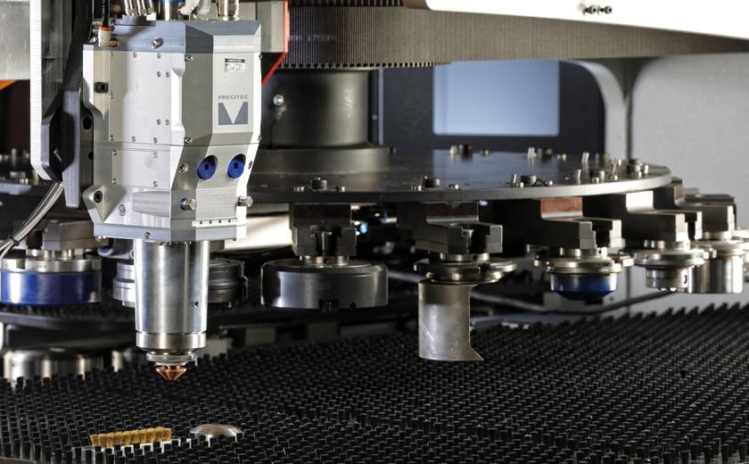 LVD Strippit PL punch and laser combination machine