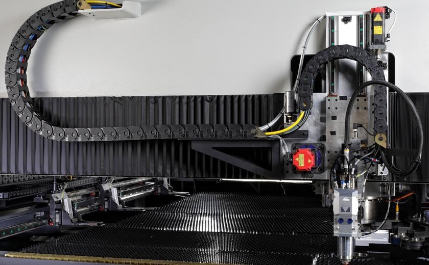 LVD Strippit PL punch and laser combination machine