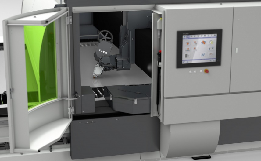 Taurus large laser cutter gantry