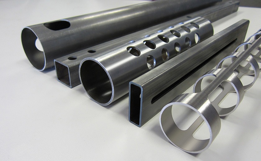 Tube laser cutting machine cut parts