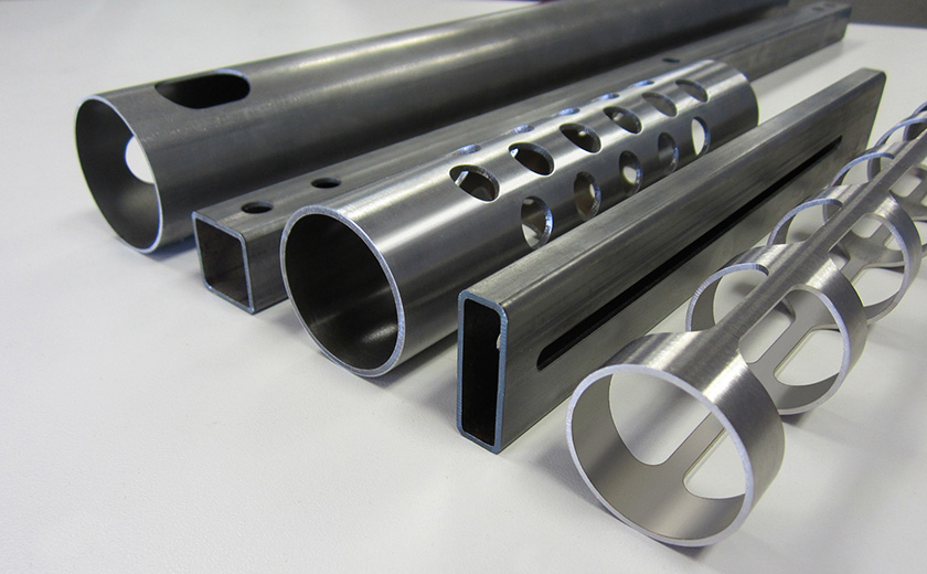 Tube laser cutting machine cut parts