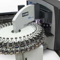 Extended tool magazine for punch press