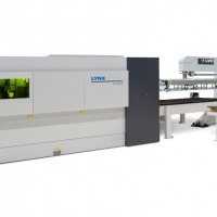 Lynx fiber laser cutting machine with load assist working