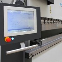 PPED press brake precision bending control screen