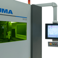 Puma fiber laser cutting machine touchscreen