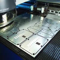 LVD Strippit ST-VT thin turret machine punching metal application