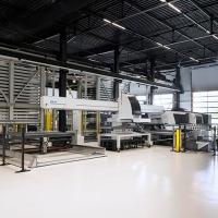 LVD Strippit machine PX FA-P with tower laser automation system