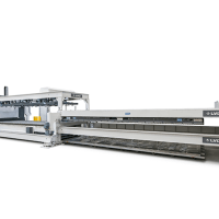 Phoenix fiber laser cutting machine with automation