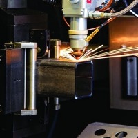 LVD tube laser TL 2665 cutting head