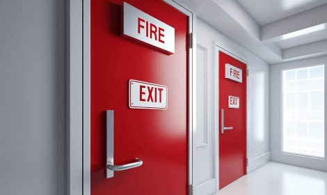 Panel bending technologies fire doors